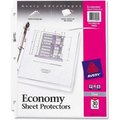 Avery Dennison Avery Sheet Protector, 8-1/2inW x 11inH, Clear, 30/PK 74082